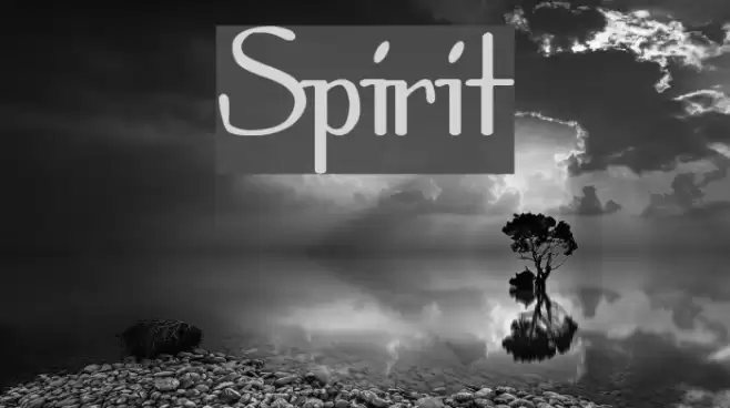 Spirit Font examples