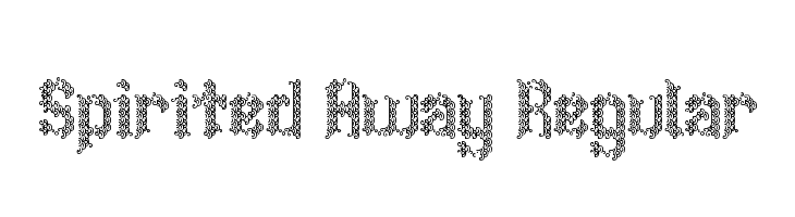 Spirited Away Regular  Free Fonts Download