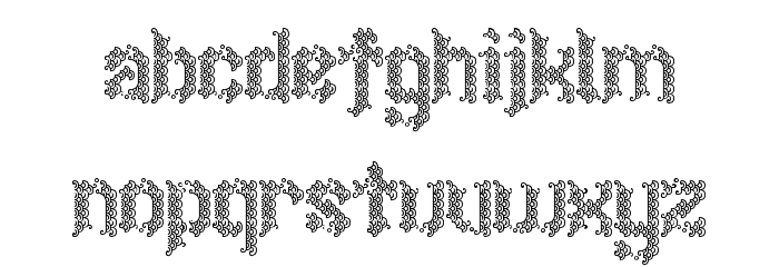 Spirited Away Regular Font LOWERCASE