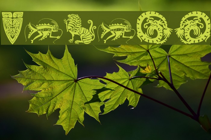 Spirits Font examples