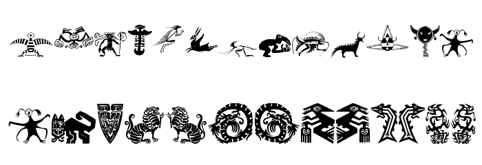Spirits Font LOWERCASE