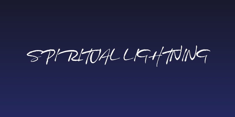 Spiritual Lightning Social Header