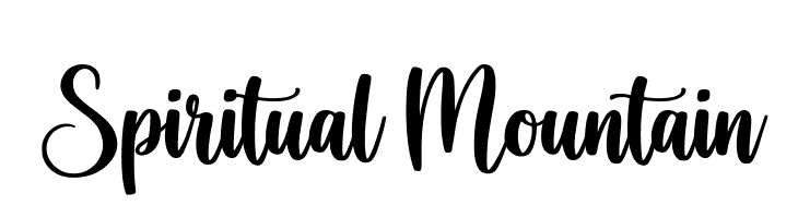Spiritual Mountain  Frei Schriftart Herunterladen