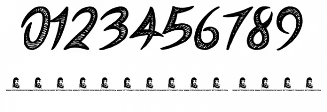 Spiritual Ritual Font OTHER CHARS