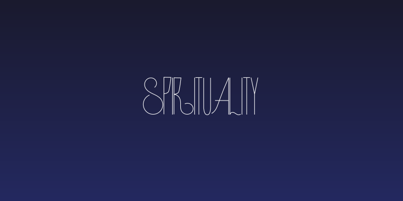 Spirituality Social Header