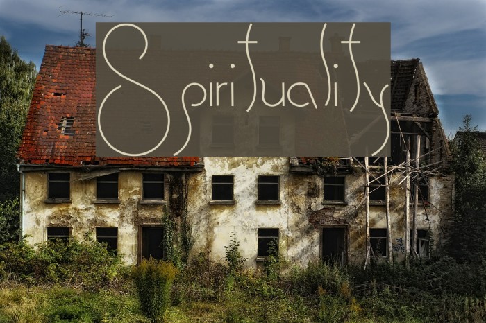 Spirituality Font examples