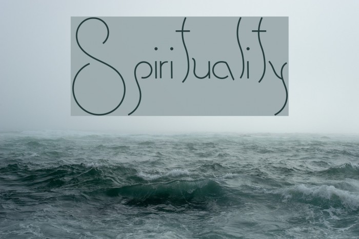 Spirituality Font examples