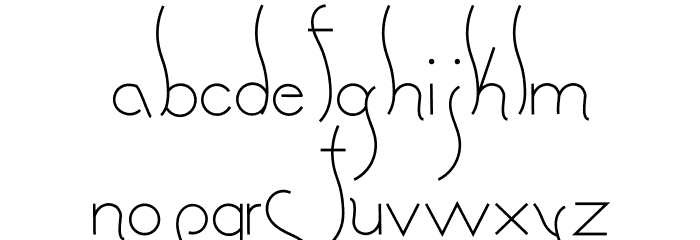 Spirituality Font LOWERCASE