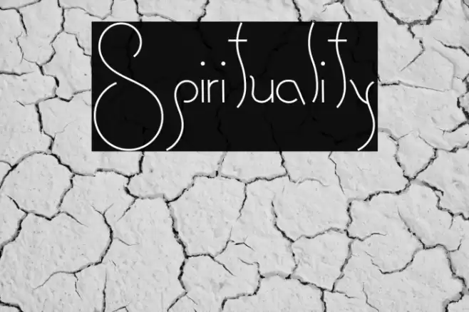 Spirituality Font examples