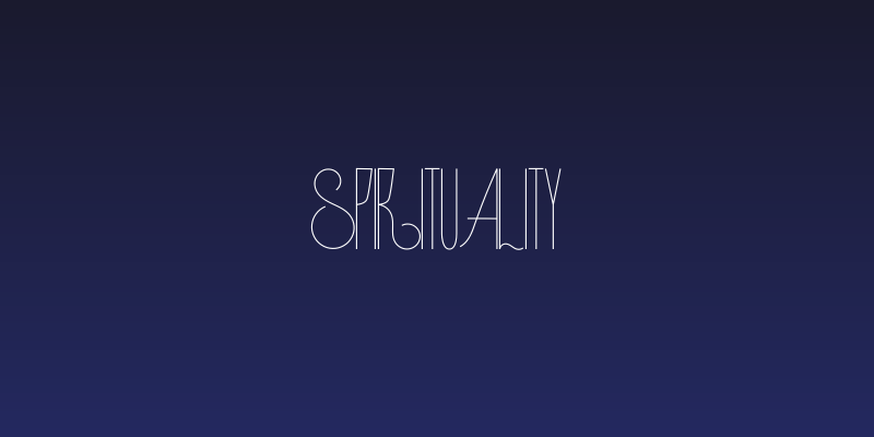 Spirituality Social Header