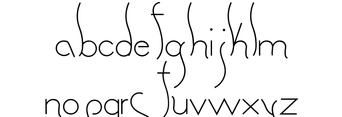 Spirituality Font LOWERCASE