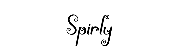 Spirly Caratteri