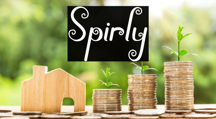 Spirly Font examples