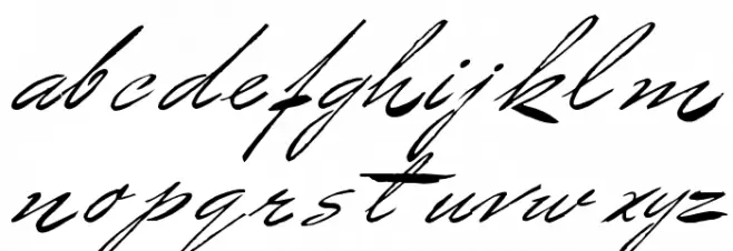 Spirulina फ़ॉन्ट लोअरकेस