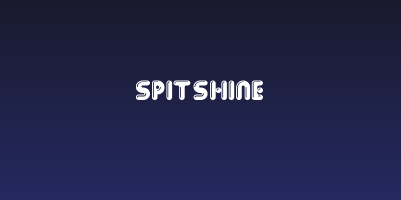 Spit Shine Social Header