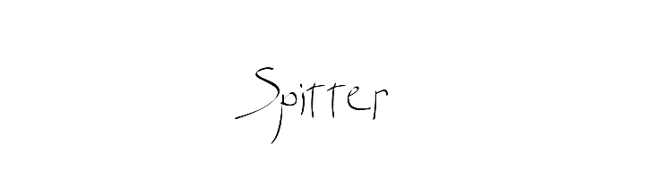 Spitter  免费字体下载