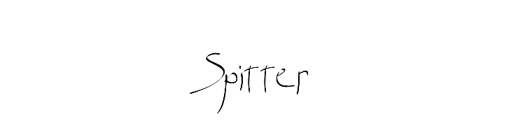 Spitter  Скачать бесплатные шрифты