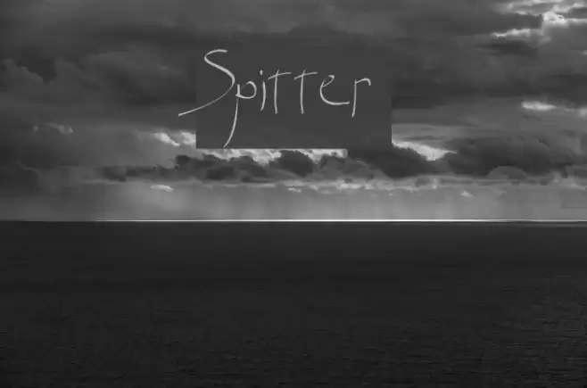 Spitter Font examples