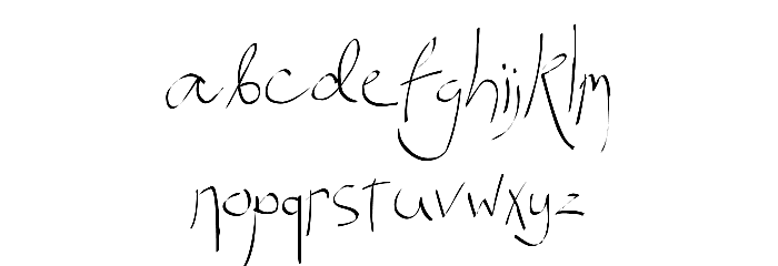 Spitter Font LOWERCASE