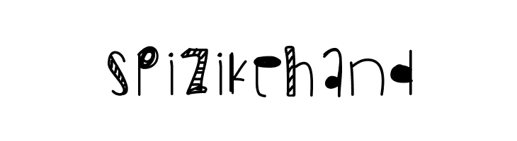 SpizikeHand  Скачать бесплатные шрифты