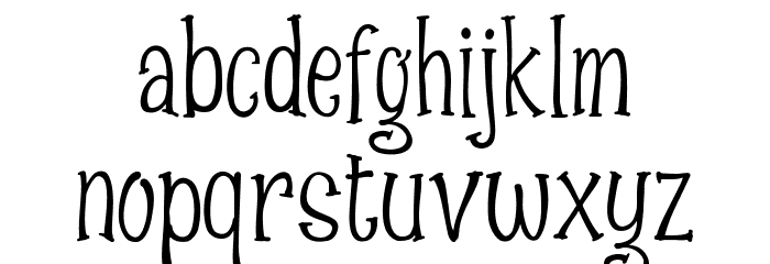 SpizzellaFree Font LOWERCASE