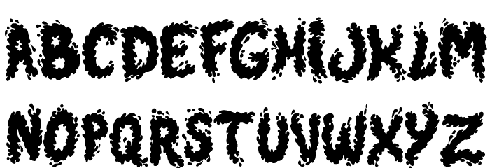 Splash Black Font OTHER CHARS