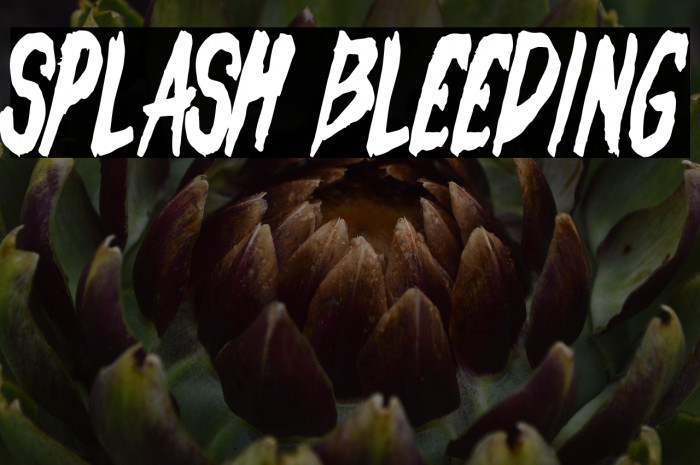 Splash Bleeding Example 2