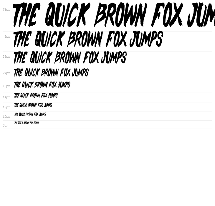 Splash Bleeding Waterfall