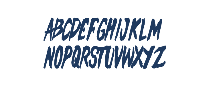 Splash Bleeding Lowercase