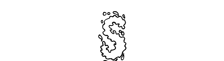 Splash Schriftart