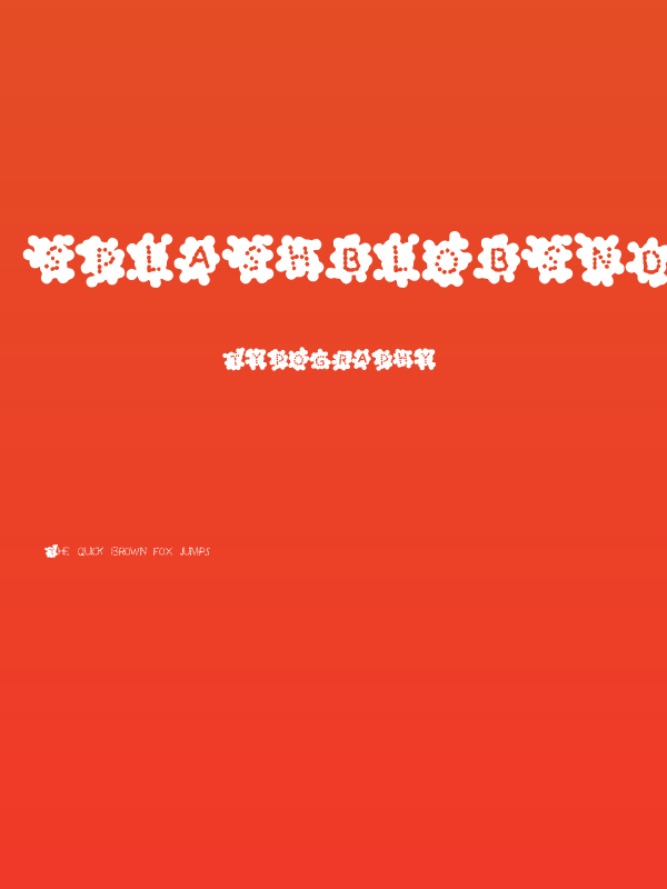 SplashBlobsnDots Poster