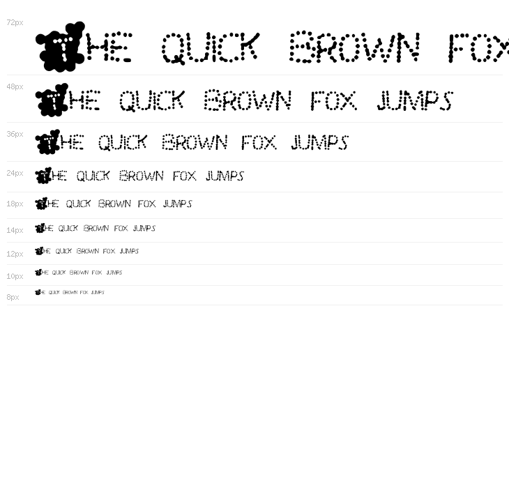 SplashBlobsnDots Waterfall