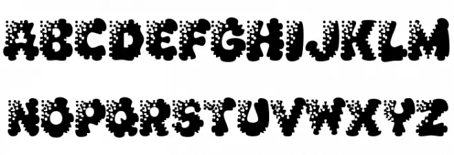 SplashExtraBold Schriftart Groß