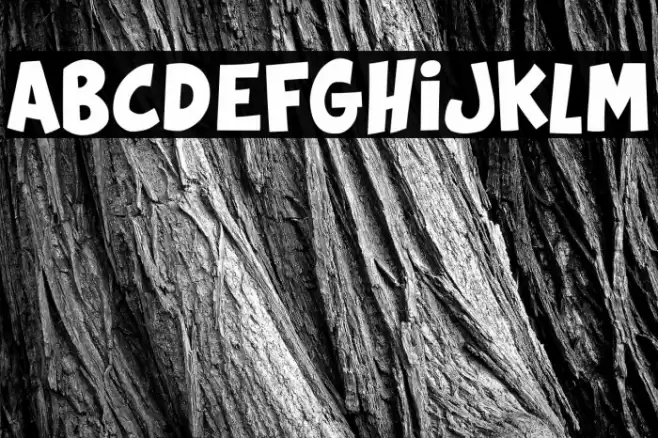 Splatch Font examples