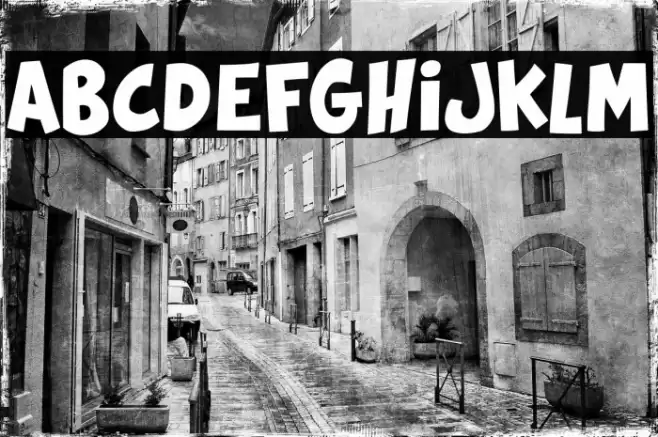 Splatch Font examples