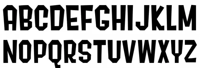 Splatfont 2 Schriftart Groß