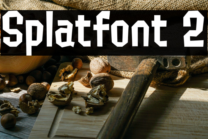 Splatfont 2 Example 1