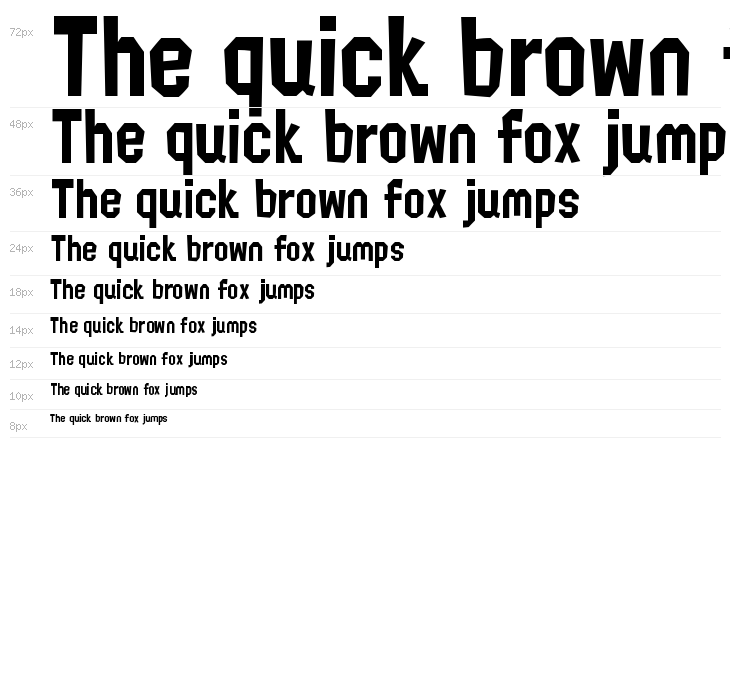 Splatfont 2 Waterfall