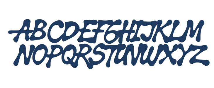 Splatink PERSONAL USE Regular Uppercase