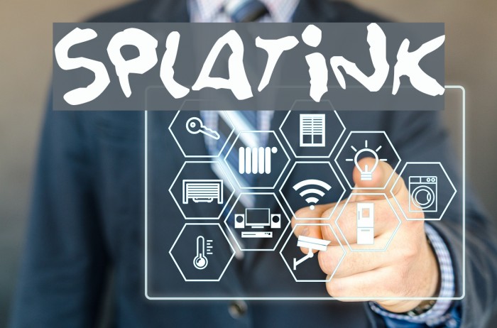 Splatink Font examples