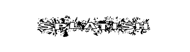 Splatish Font