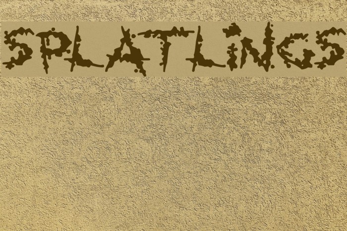 Splatlings Example 1