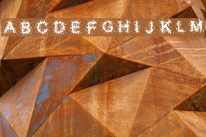 Splatter Caps Font examples