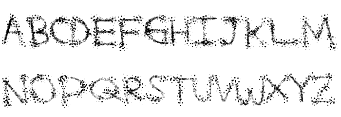 SplatterFuntime Font LOWERCASE