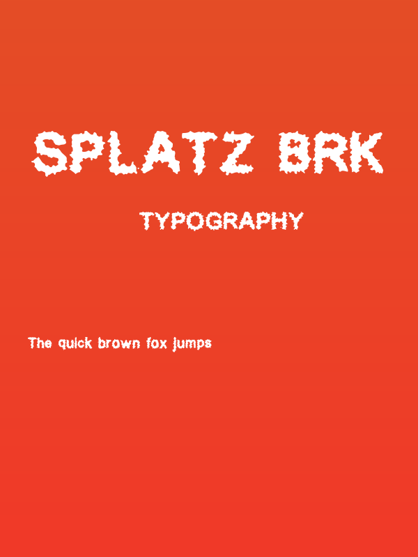 Splatz BRK Poster