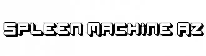 Spleen Machine Az  Скачать бесплатные шрифты