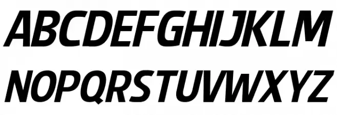 Splendid Plan 9 Italic Fonte MAIÚSCULAS