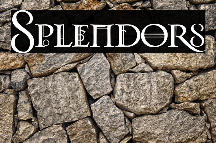 Splendors Polices examples