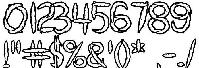 Spliffs Font OTHER CHARS