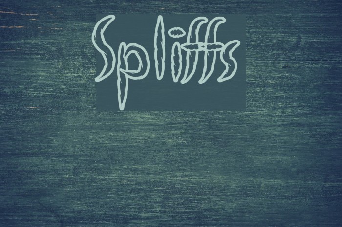 Spliffs Font examples